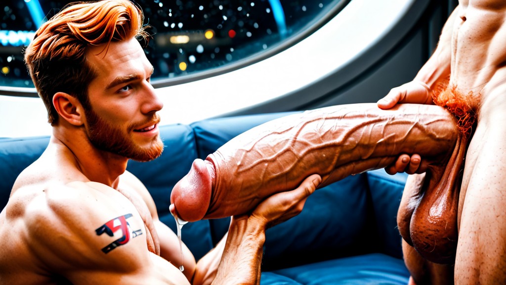 Public, Ginger Pubes, In Spaceship Porno gay IA