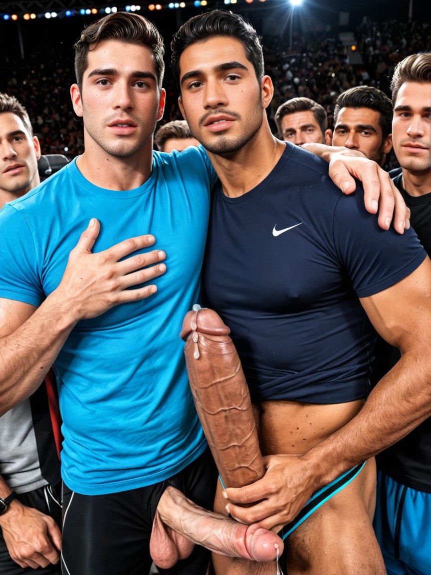 Cock Thicker Than Whole Body, Uncut Hyper Cock Much Bigger Than Leg, Helping Hand AI Gay Porn