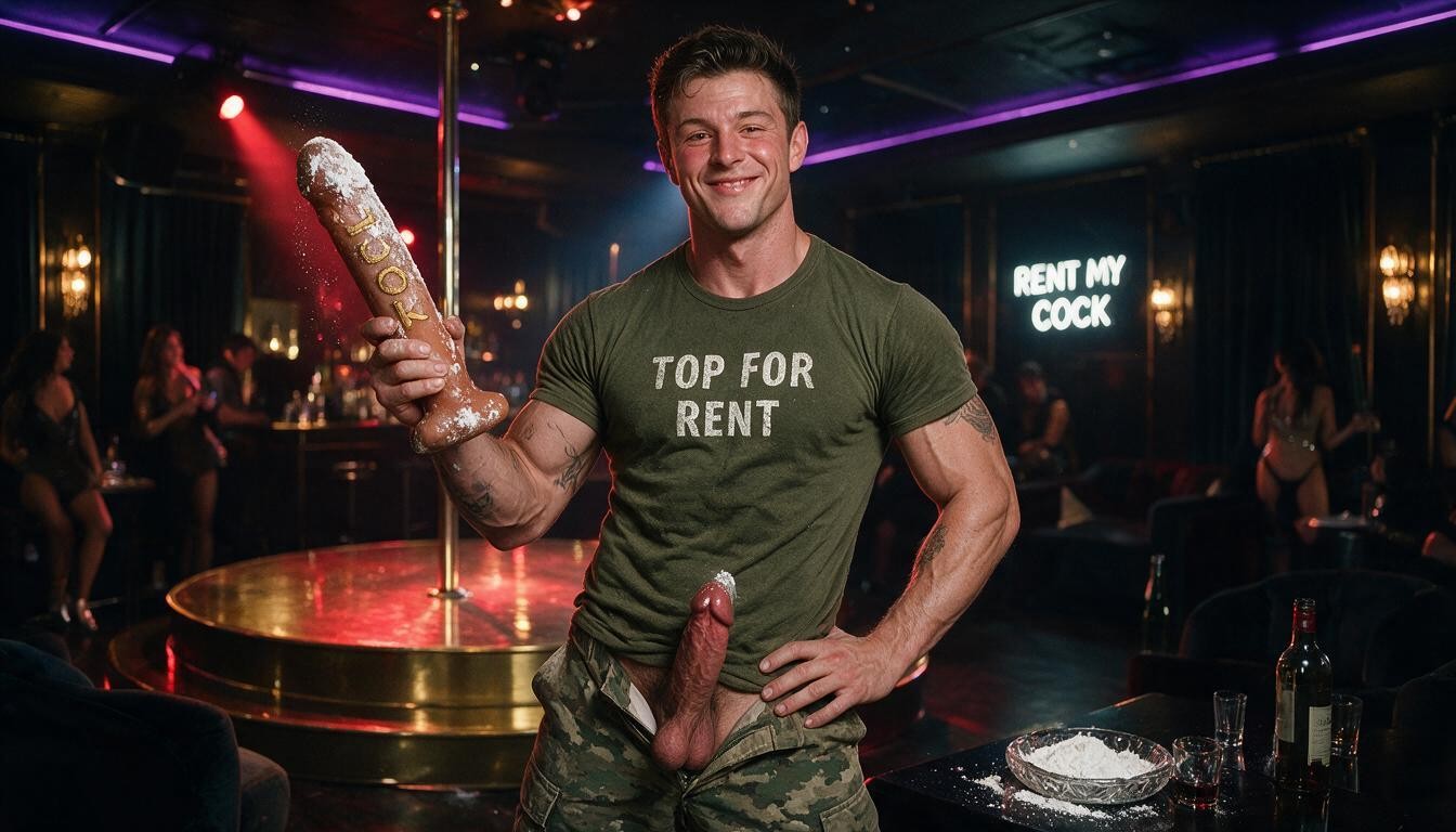Vip Tops, Rich Vip, Full-face Blush AI Gay Porn