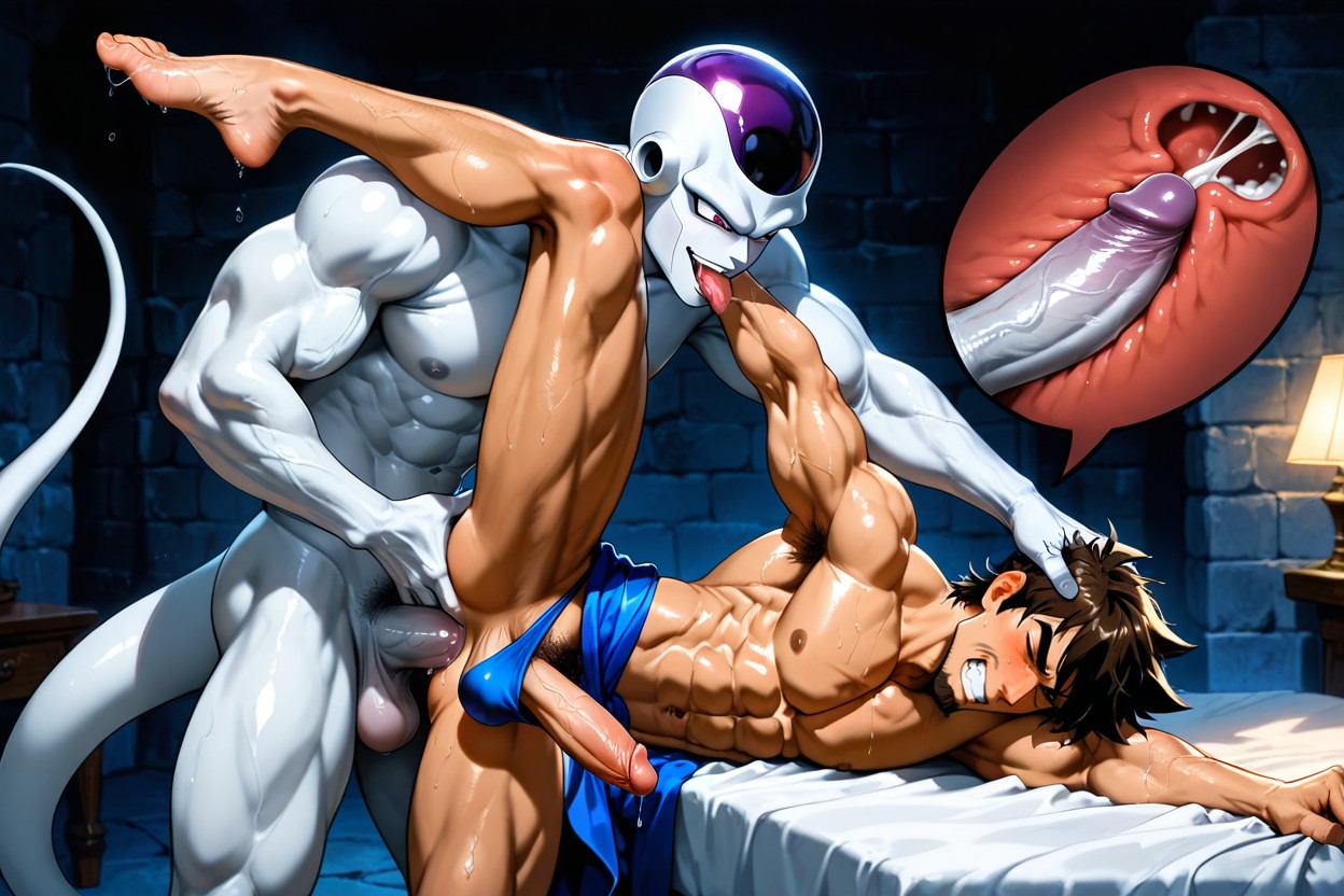 Aladdin Abs And Peck Fully Visible, Faces And Bodies, No Doppelganger AI Gay Porn