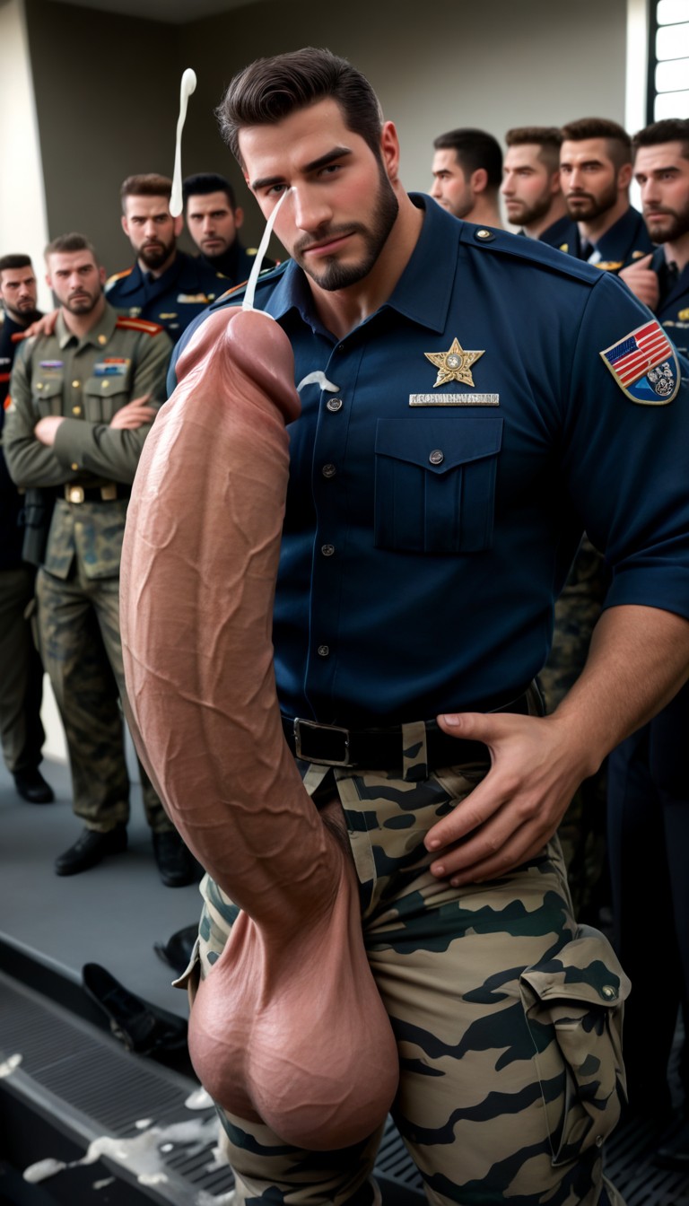 One Cock In Front Of The Other, Giant Hyper Erection Is Much Bigger Than His Whole Body, Gigantic Growing Cock Porno gay IA