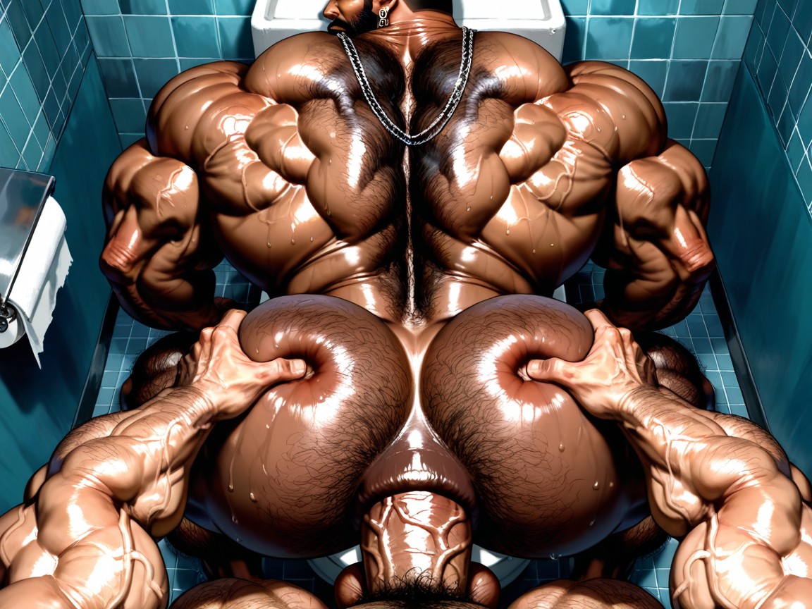 Veiny Legs, Dutch Angle, Hairy Chest AI Gay Porn