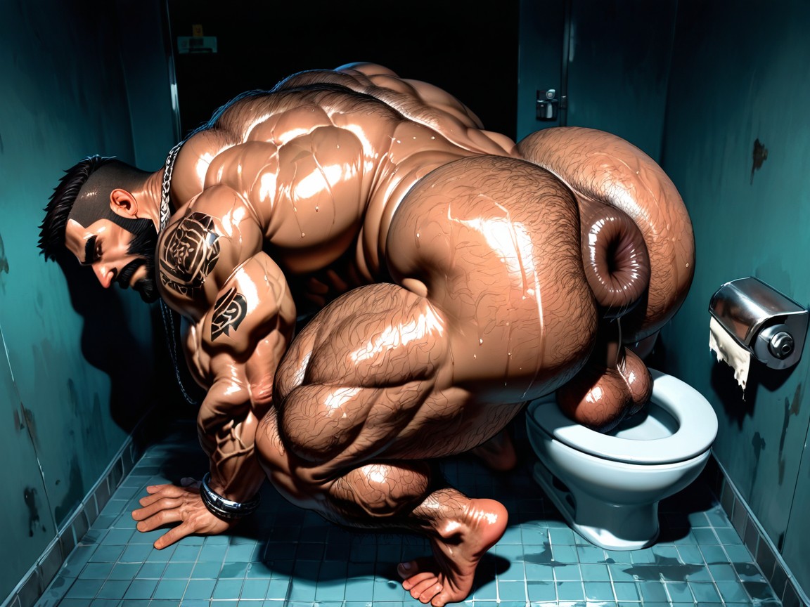 Tattoos, Muscular Ass, High Definition Porno gay IA