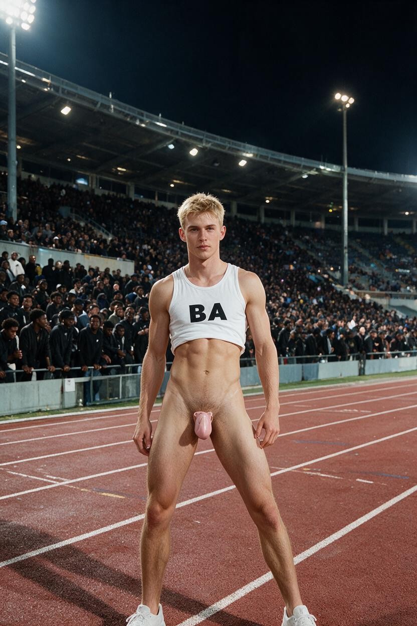 Bare Midriff, +, Posing AI Gay Porn