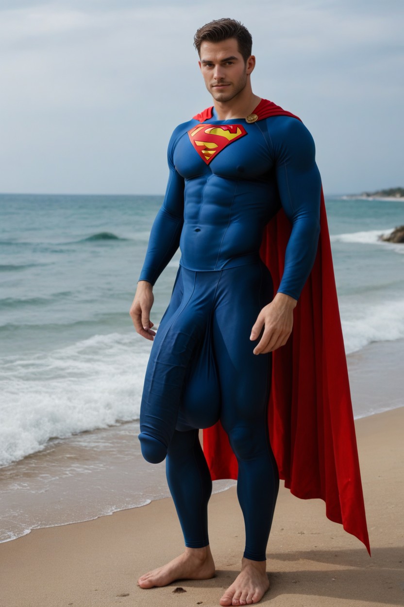 18+, Red Cape, Cosplay Porno gay IA