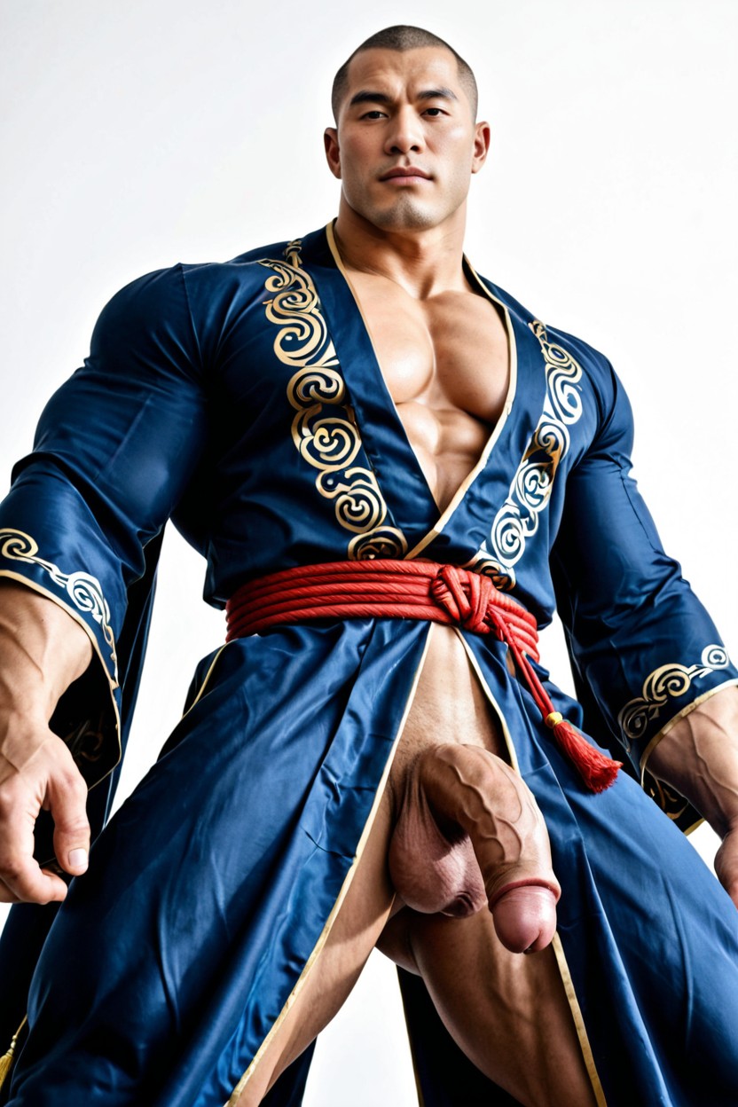 Impossibly Huge Muscles, Enormous Nose, An Extremely China Man Porno gay IA