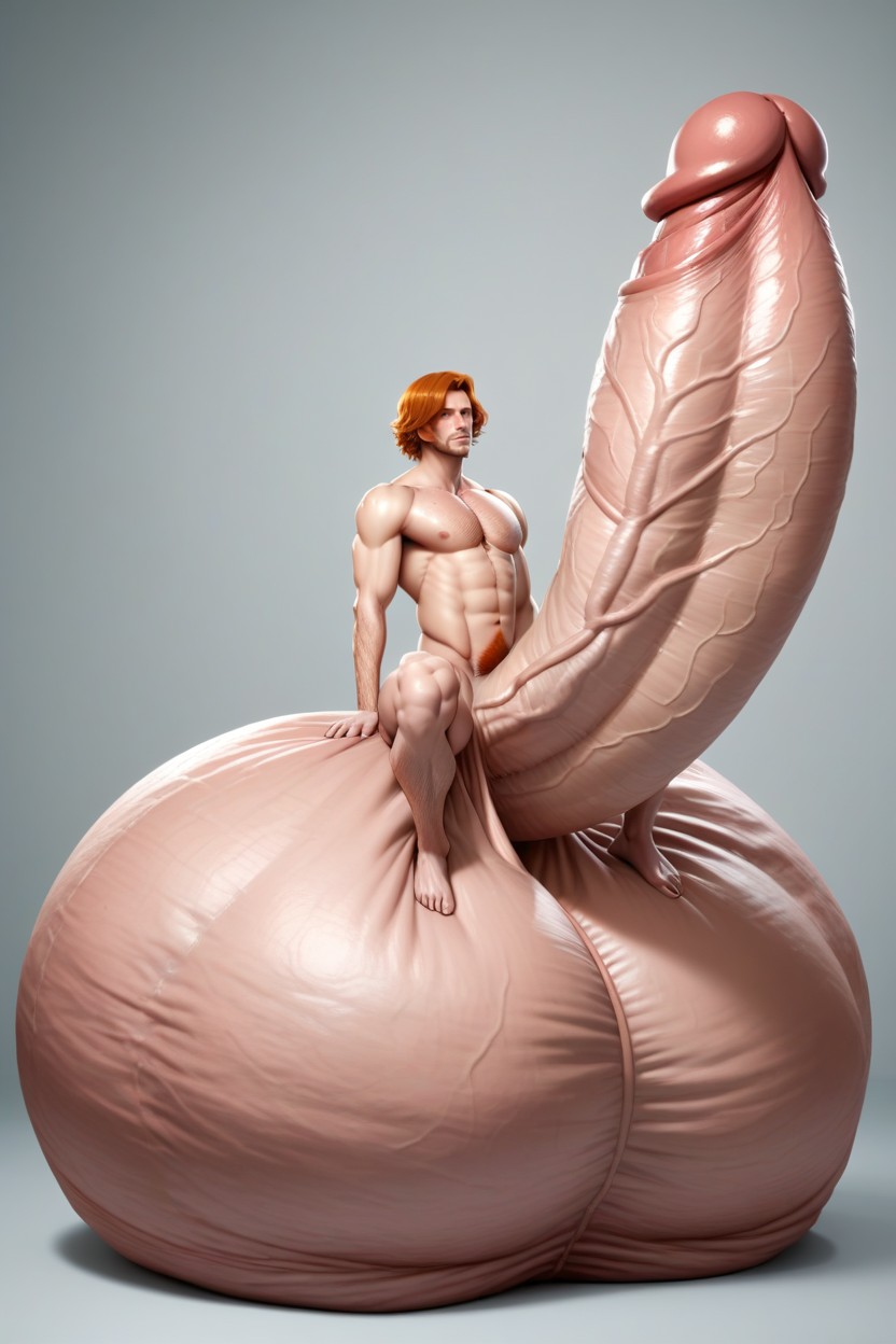 More Massive Cock Growth, More Extreme Hyper Balls, Naked AI Gay Porn