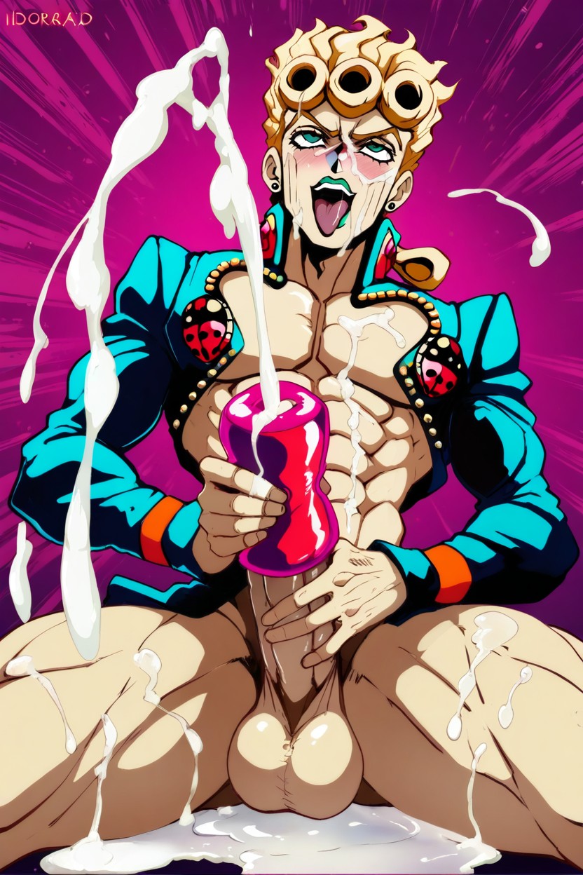 Dominant Confident Pose, Cum On Face, Cum On Hands Porno gay IA