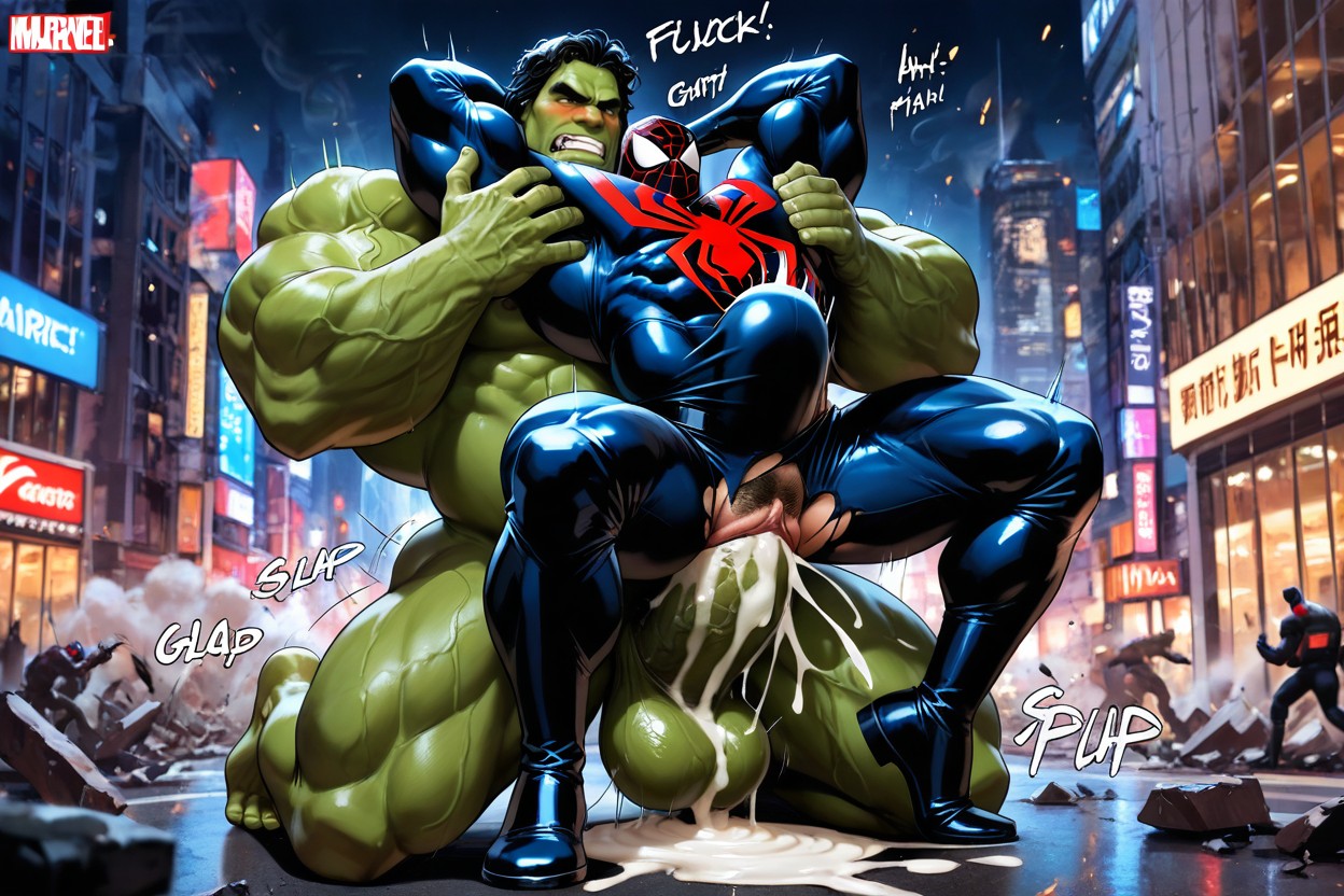 Kneeling, Sound Effects, Rough AI Gay Porn
