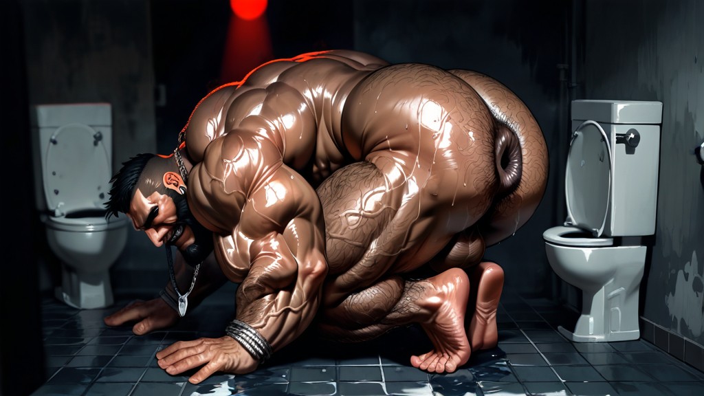 Huge Neck, Huge Calves, Small Ass AI Gay Porn