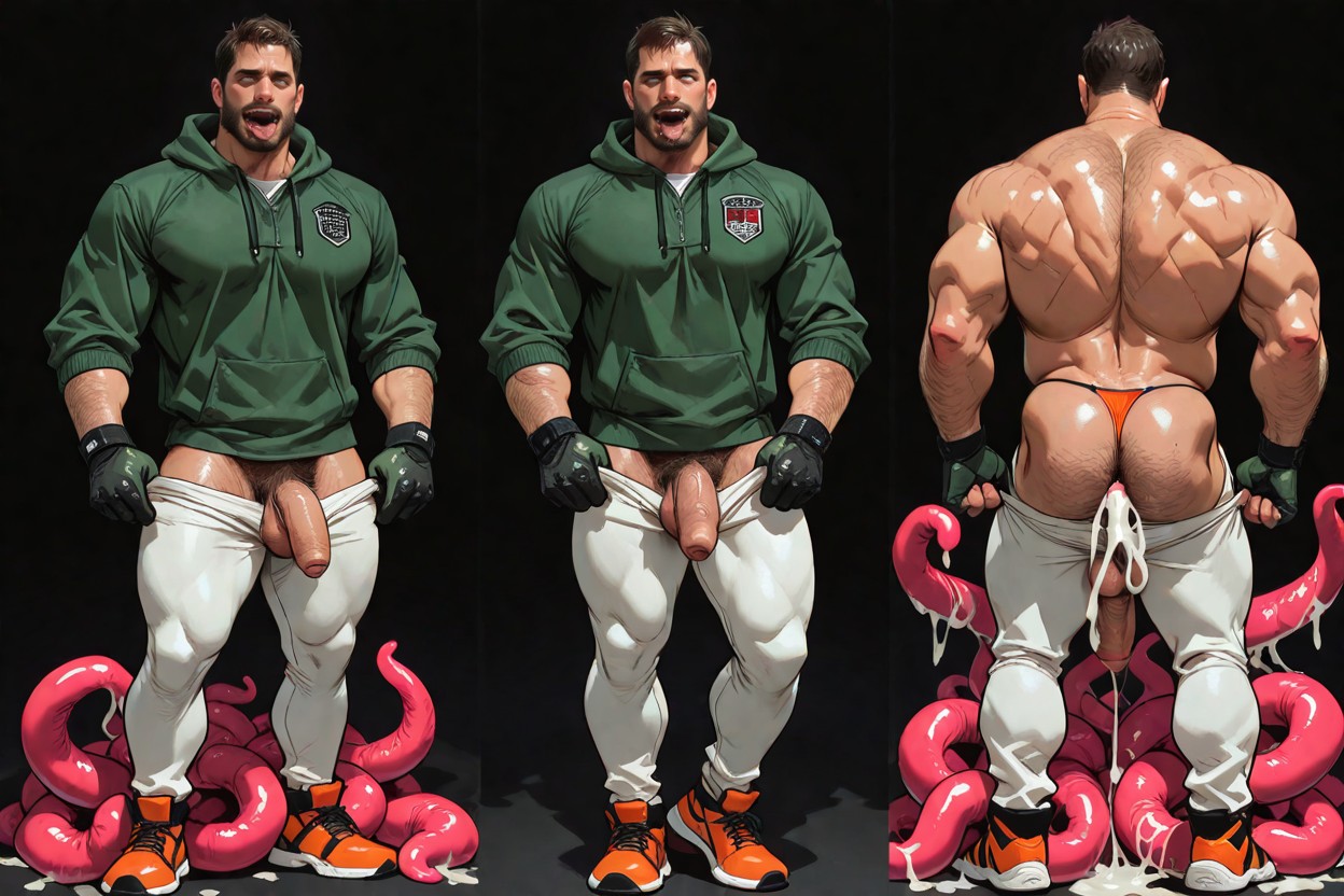 Cresxart, Body Hair, Sport Gloves AI Gay Porn