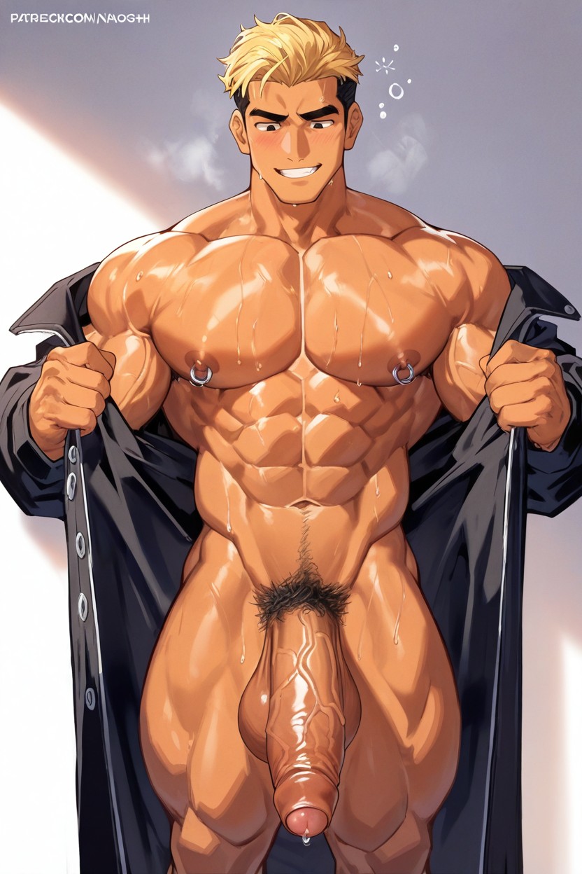 Tan Skin, Man, Hard Cock Porno gay IA