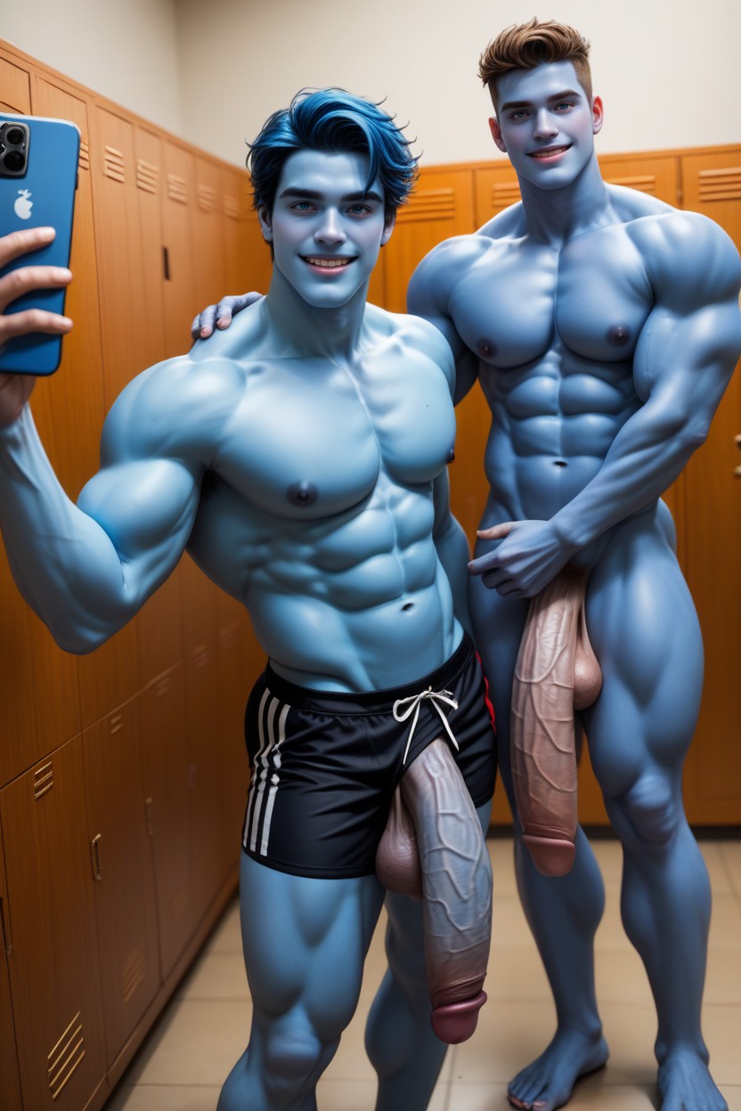 Fingers, Erotic, Pretty AI Gay Porn