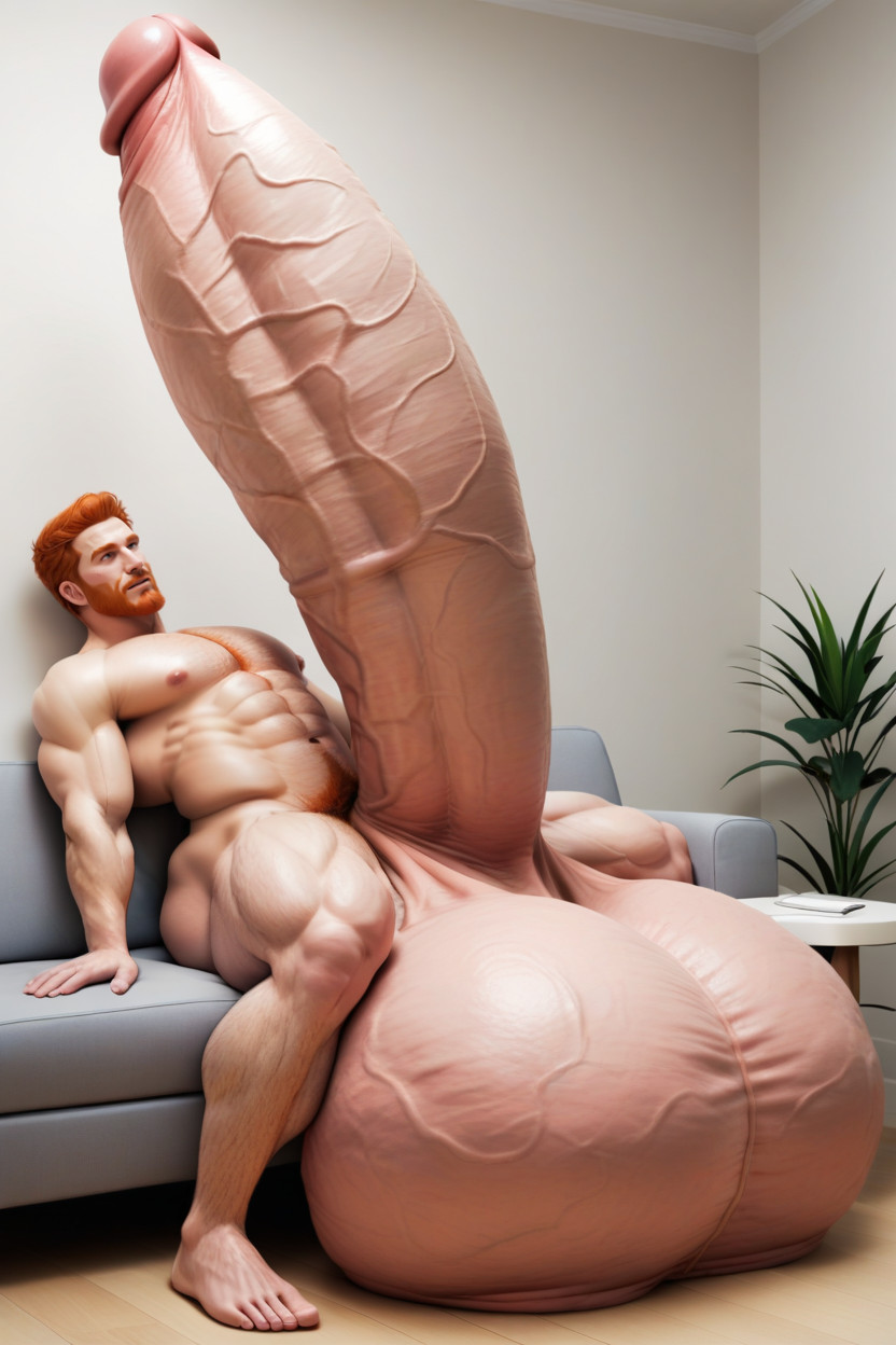 Moremassive Oversized Hyper Testicles, More Oversized Hyper Balls, Oversized Hyper Gigantic Balls AI Gay Porn