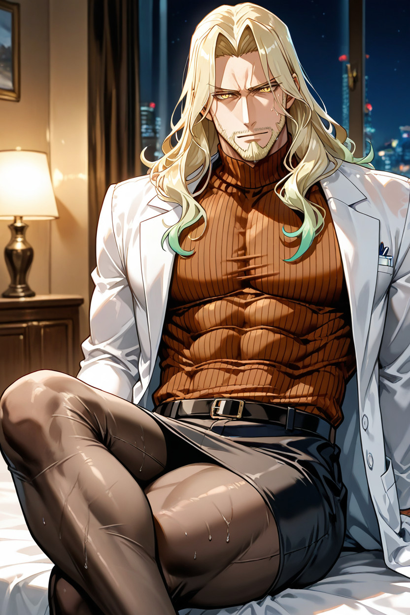 Highly Detailed Masculine Face, Dim Lighting, Vlad Iii Fgo AI Gay Porn