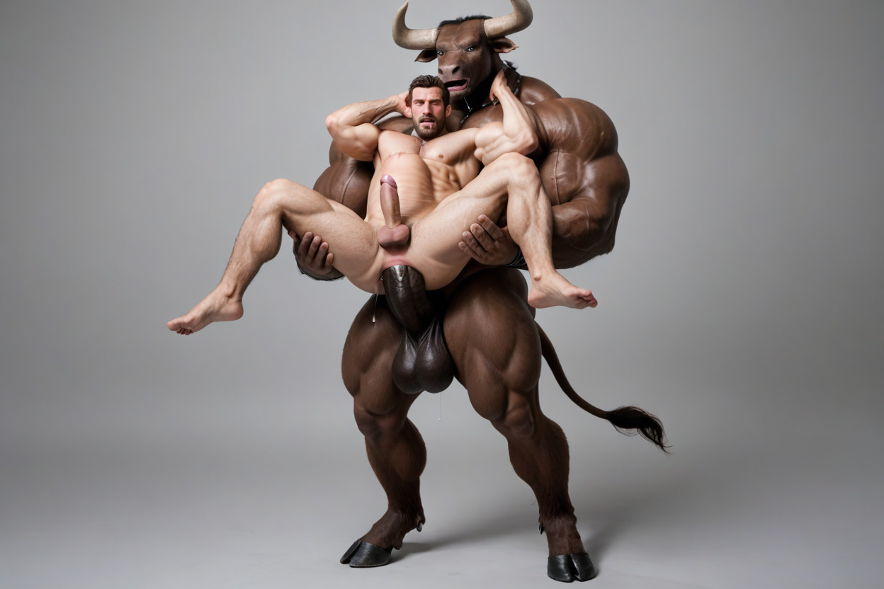 Neutral Grey Background, Cock Extrem Sweating, Drooling Porno gay IA