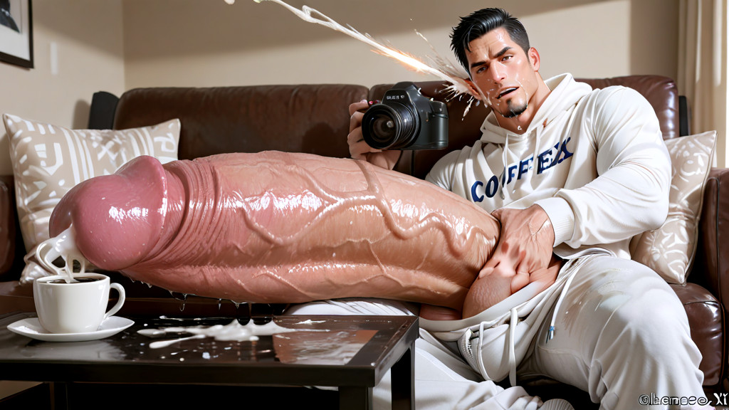 20+, Solo Male, Matching Fair Skin Cock AI Gay Porn