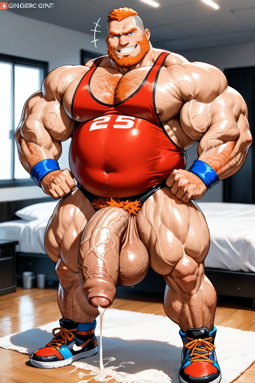 Side View, 18+, Smug Expression AI Gay Porn