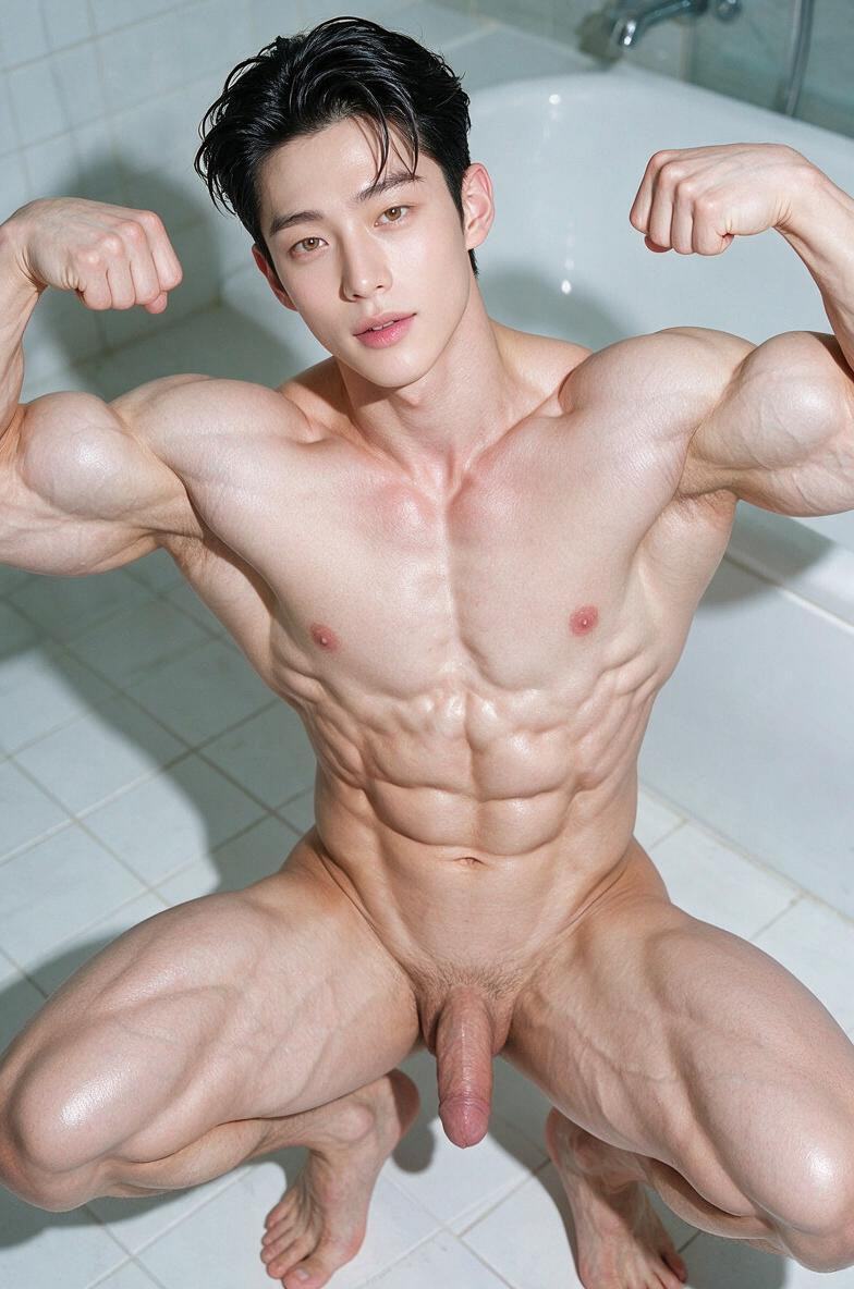 Looking At The Viewer, Top Down, Close Up AI Gay Porn