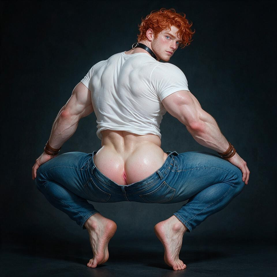 Thick Muscular Lower Legs, K, Thick Messy Red Hair Porno gay IA