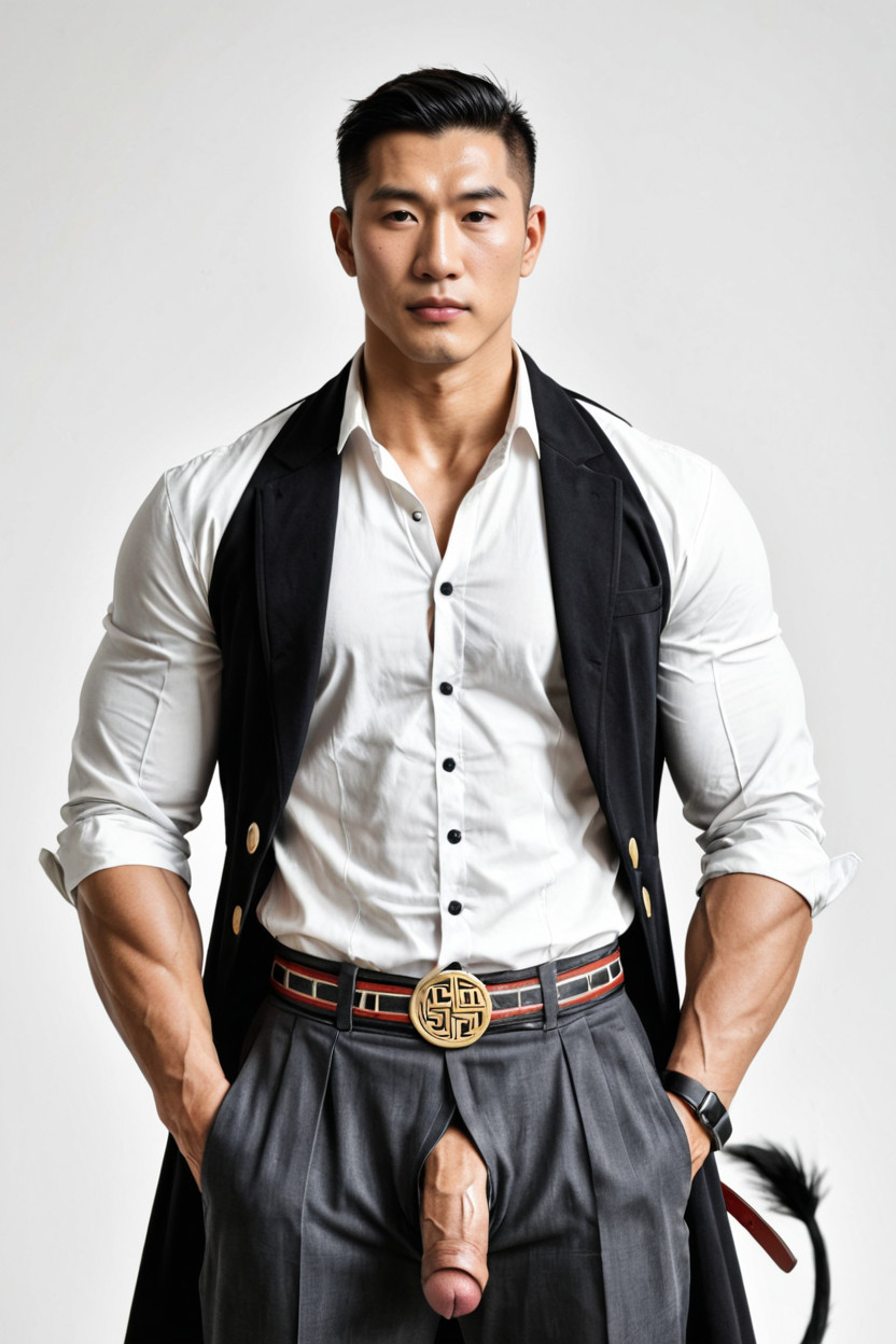 Lewd Emotion, Fit, Broad Shoulder Porno gay IA