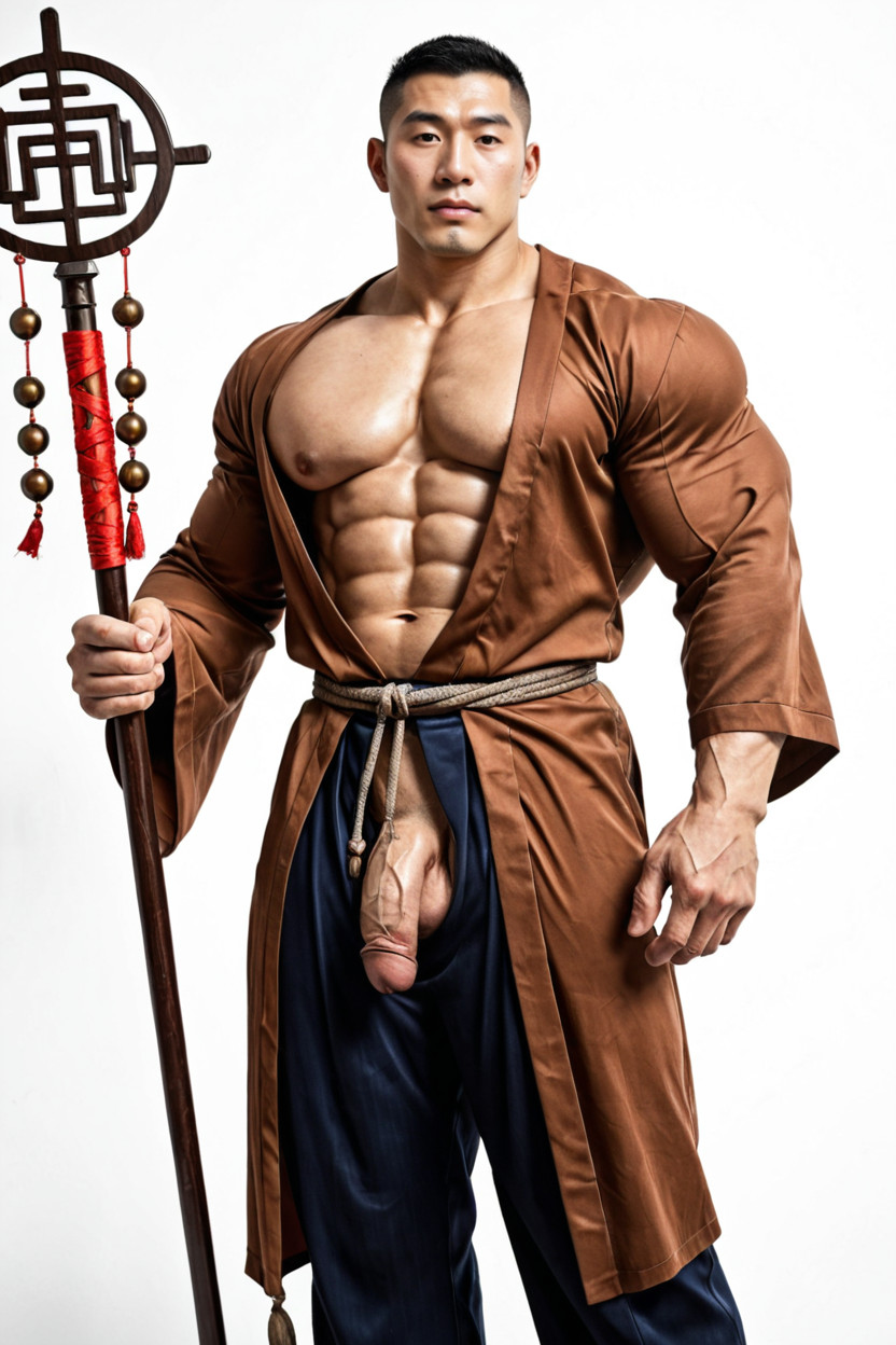 Adult Male, Fit, Masculine AI Gay Porn
