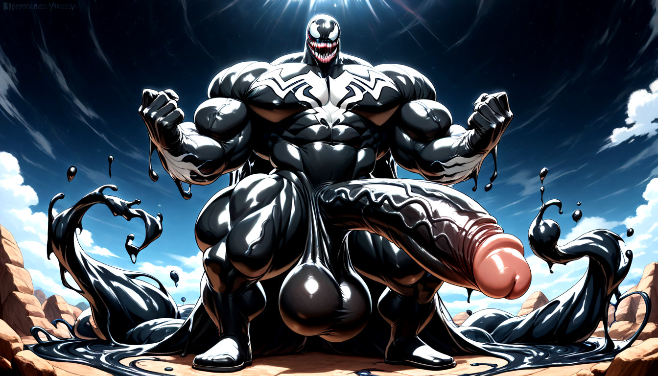 Absurdly Long Oversized Hyper Penis, Sculpted Neck, Boulder Shoulders Porno gay IA