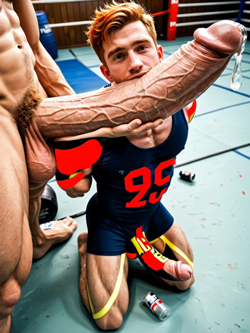 Handsome, Hypercock Much Taller And Bigger Than Him, Natural 同性恋AI色情
